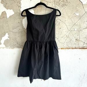 Pearl by Georgina Chapman Dress Bow Back Sleeveless Cocktail Mini Party LBD